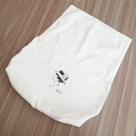 Chanel Karl Lagerfeld Sketch Classic Flap Micro Fiber Dust Bag 13.5"x9.5"x3.75" - Picture 6 of 16